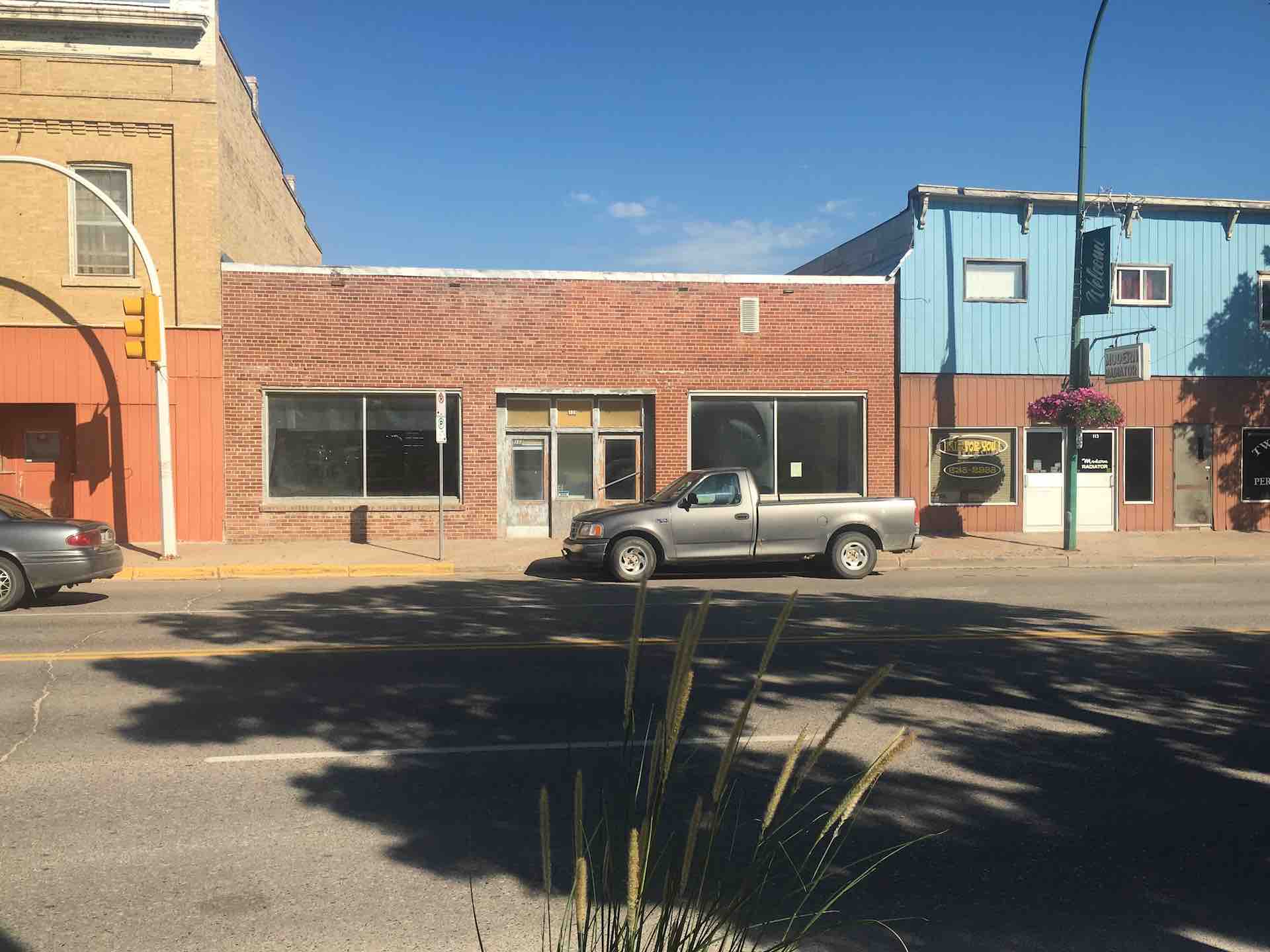 Photograph of non-descript building prior to renovation